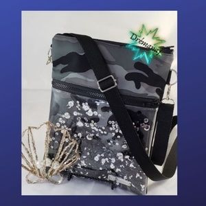 Customized Bling Crossbody Bag